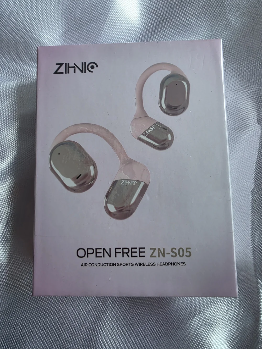 Open Free ZN-S05 Pink Air Conduction Sports Wireless Headphones